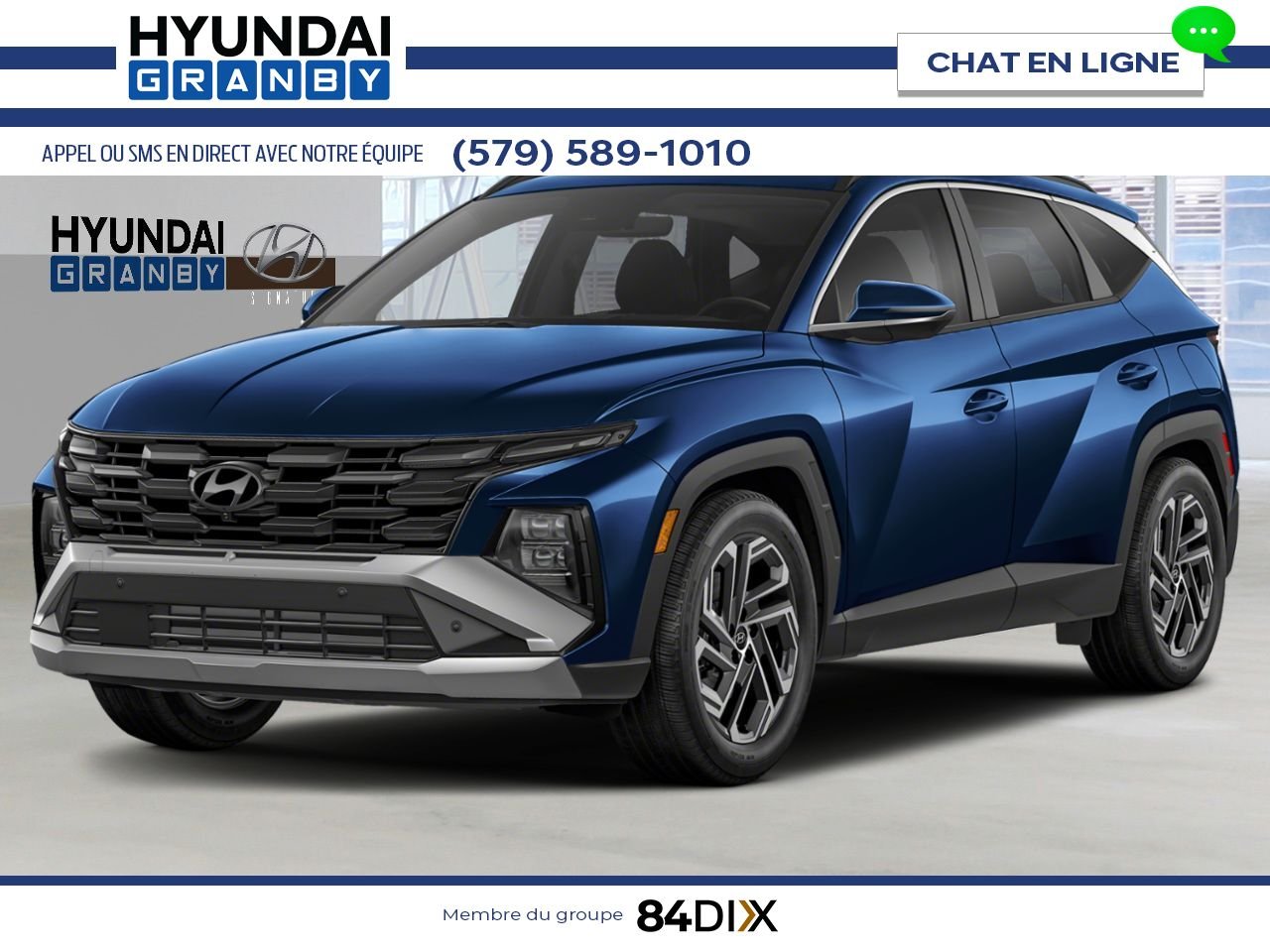 2026 HYUNDAI Tucson plug-in Hybrid Deep Sea Blue Granby - photo #0