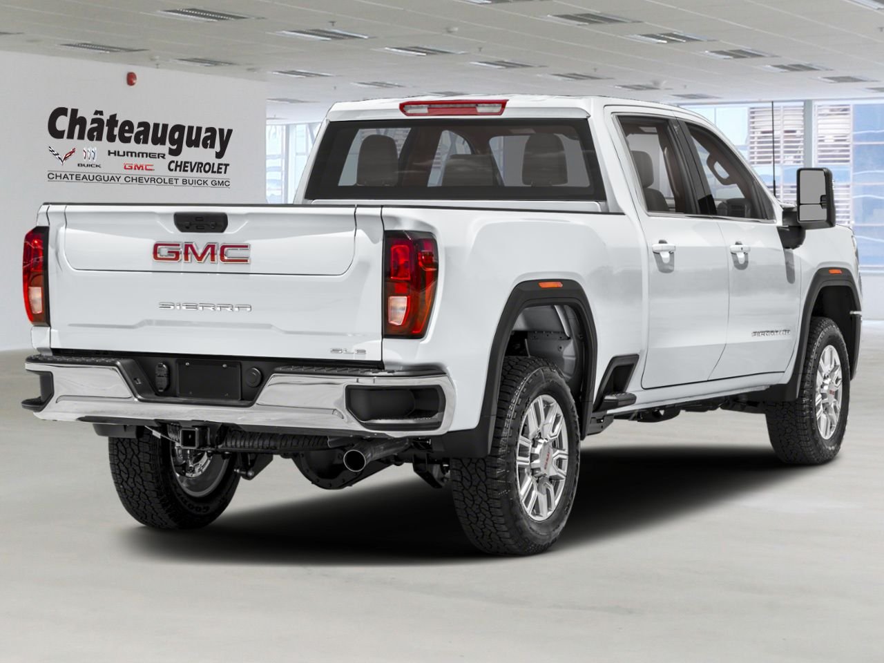 GMC Sierra 2500HD K2500 HD SIERRA CREW CAB SLE STD/BOX DURAMAX (3SA) 2026 Blanc sommet Châteauguay - photo #2