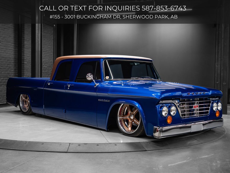 1967 Dodge D-200 1967 Blue