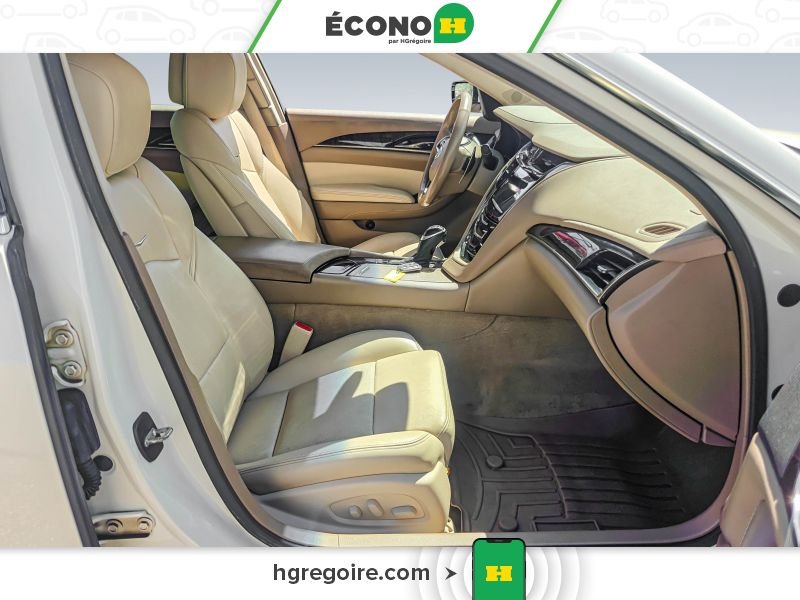 Cadillac CTS 2014 Blanc Laval - photo #16