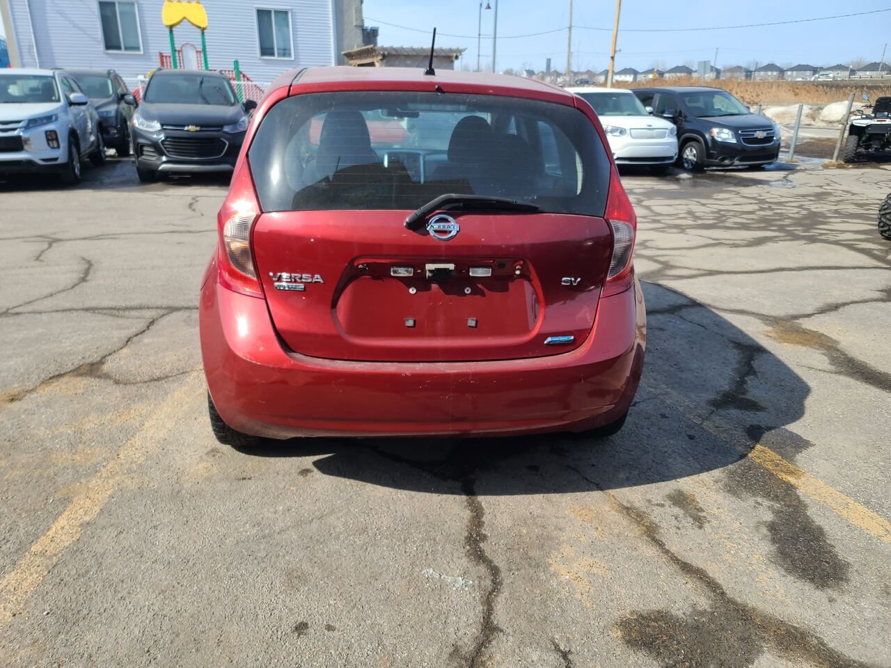 Nissan Versa Note 2014 Rouge Longueuil, - photo #4
