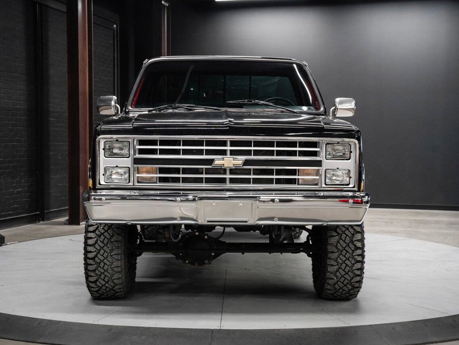 1986 Chevrolet Silverado 4x4 1986 Black