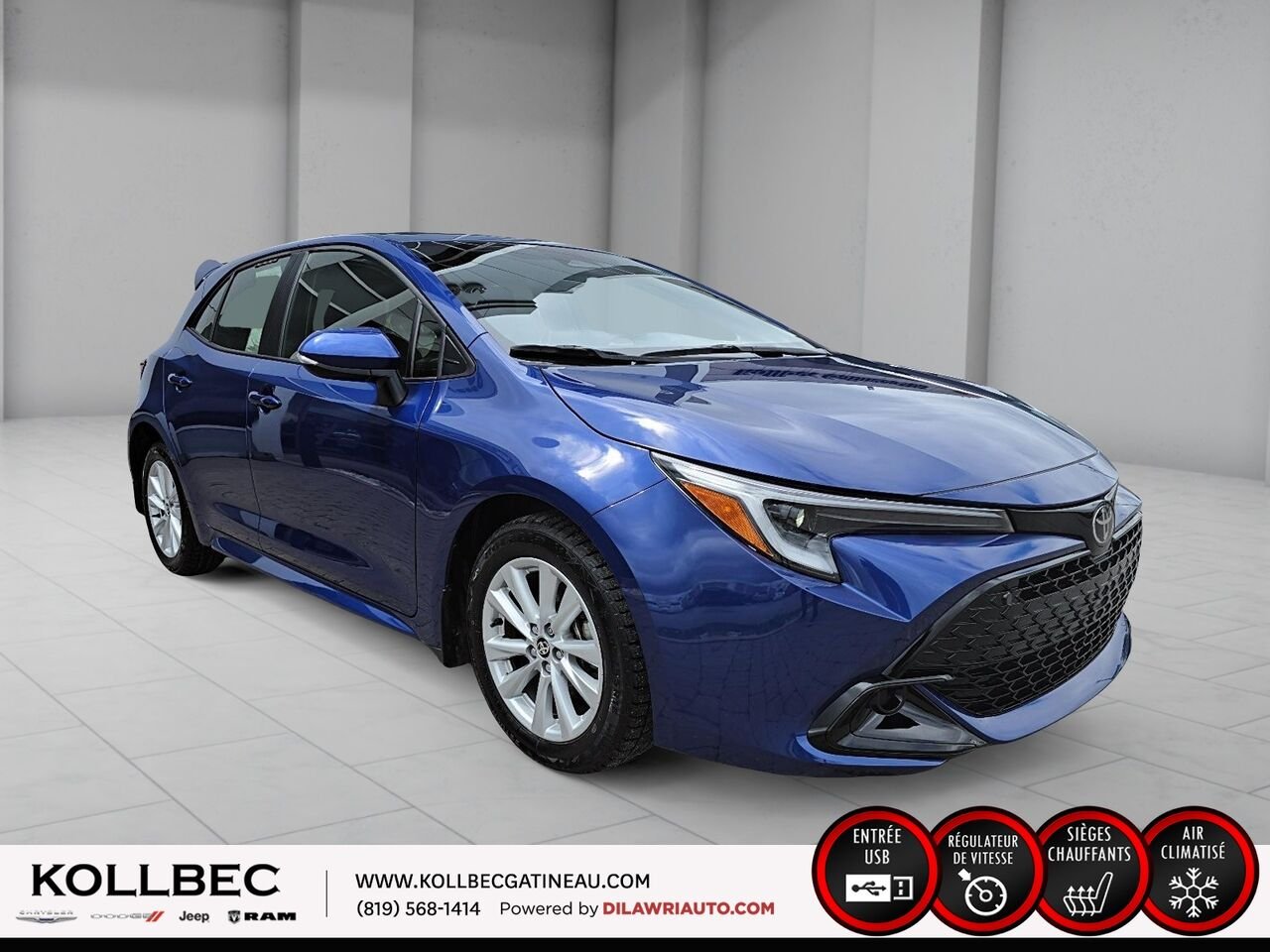 TOYOTA COROLLA 241131 | SE 2025 Bleu Gatineau - photo #12