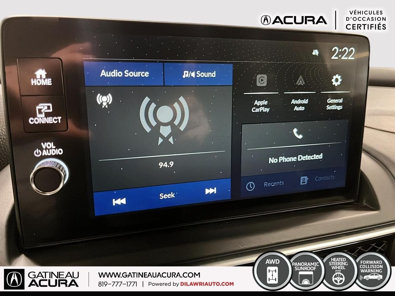 ACURA ADX A-Spec AWD 2025 Gris Ottawa & Gatineau - photo #3