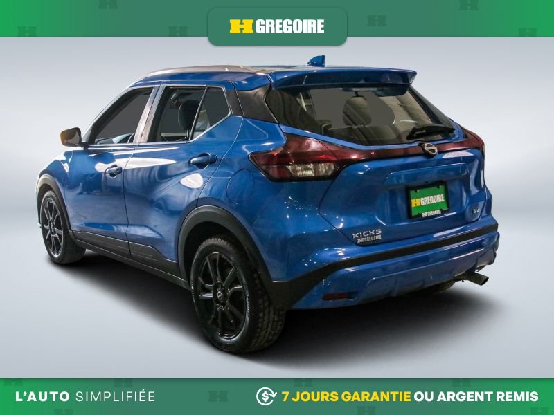 Nissan Kicks 729298 | SV AUTO A/C GR ELECT MAGS CAM RECUL BLUETOOTH 2022 Bleu Laval - photo #4