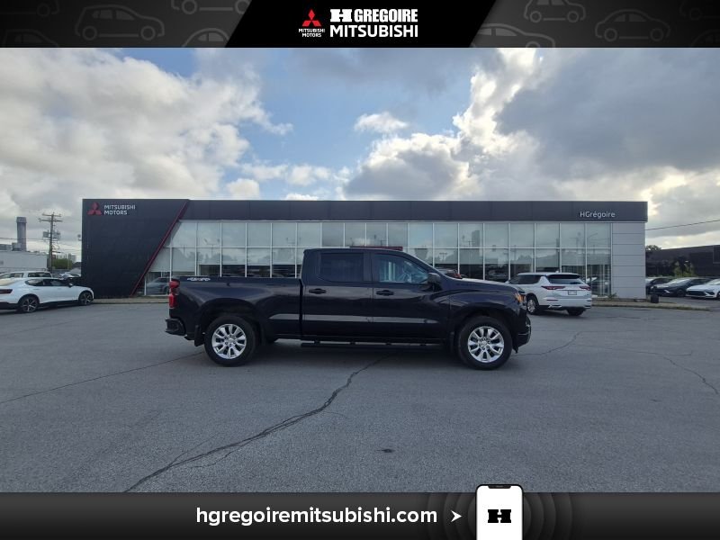 Chevrolet Silverado 1500 MH4414 | Custom * BOITE 6.5 * CREW CAB * Caméra Mags 2023 Noir Laval - photo #11