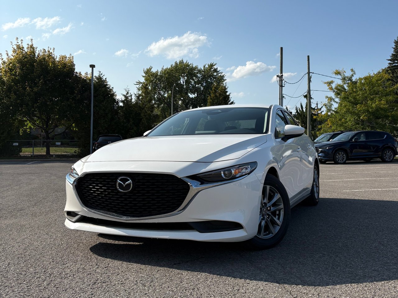 2025 MAZDA Mazda3 GS Snowflake White Pearl Châteauguay - photo #0
