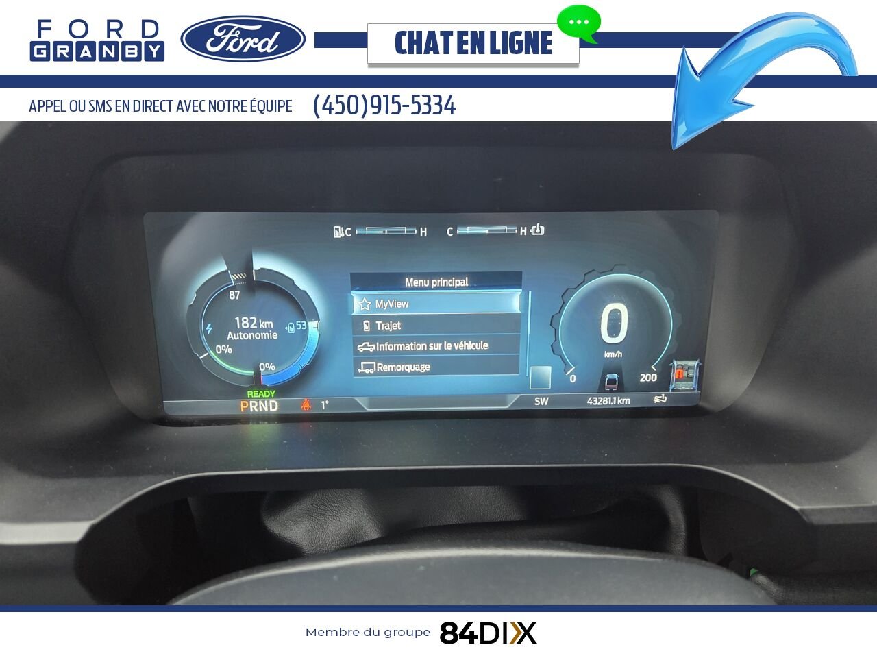 Ford F-150 Lightning 2024 Blanc Granby - photo #13