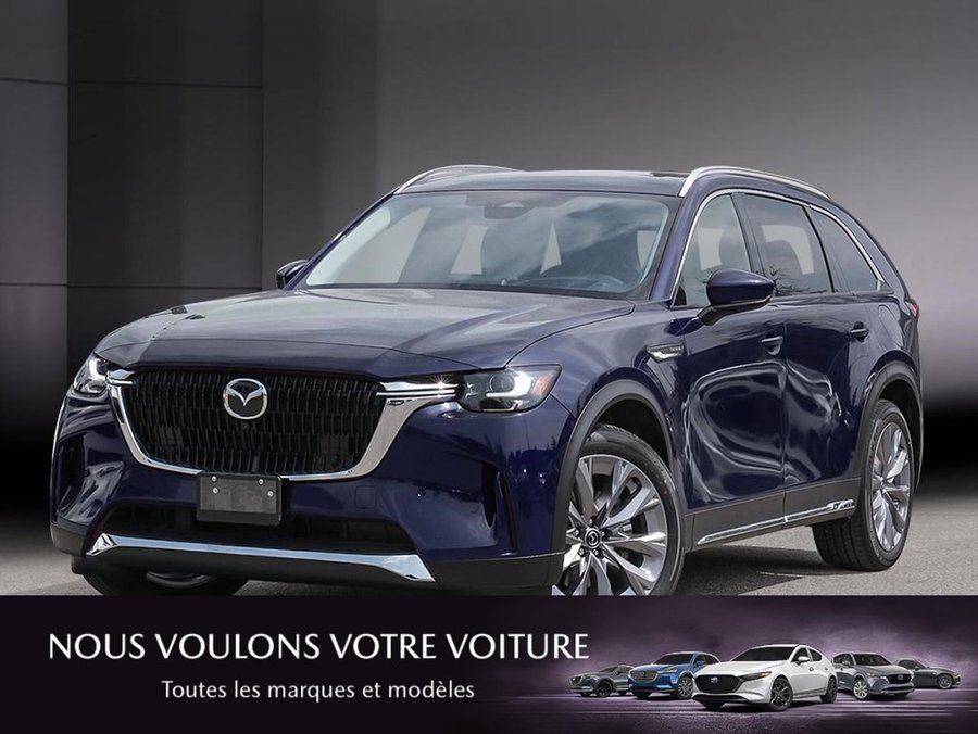 Mazda CX-90 hybride léger 2026 2026 Bleu cristal foncé mica