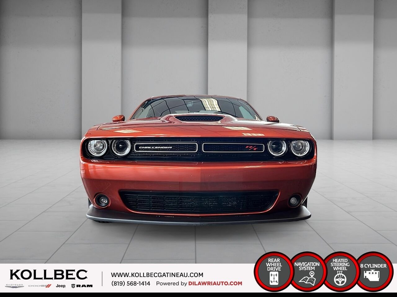 DODGE CHALLENGER U19190 | R/T 2021 Orange Gatineau - photo #11