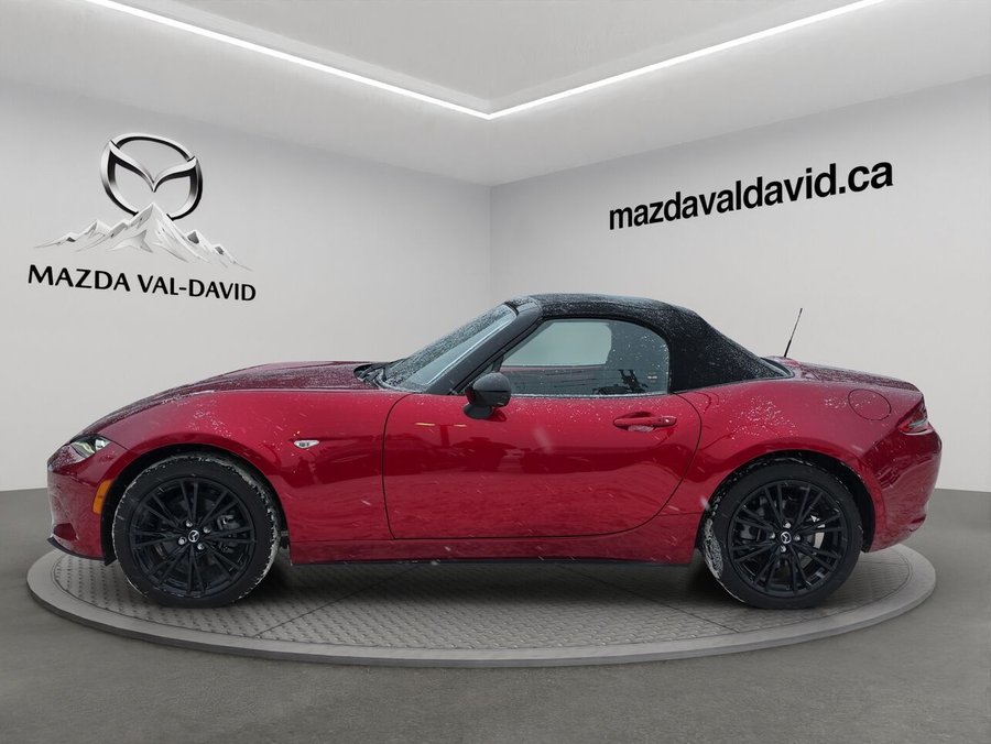 Mazda MX-5 GS-P Automatique, paddleshift, jamais accidenté, certifié 2024 Rouge
