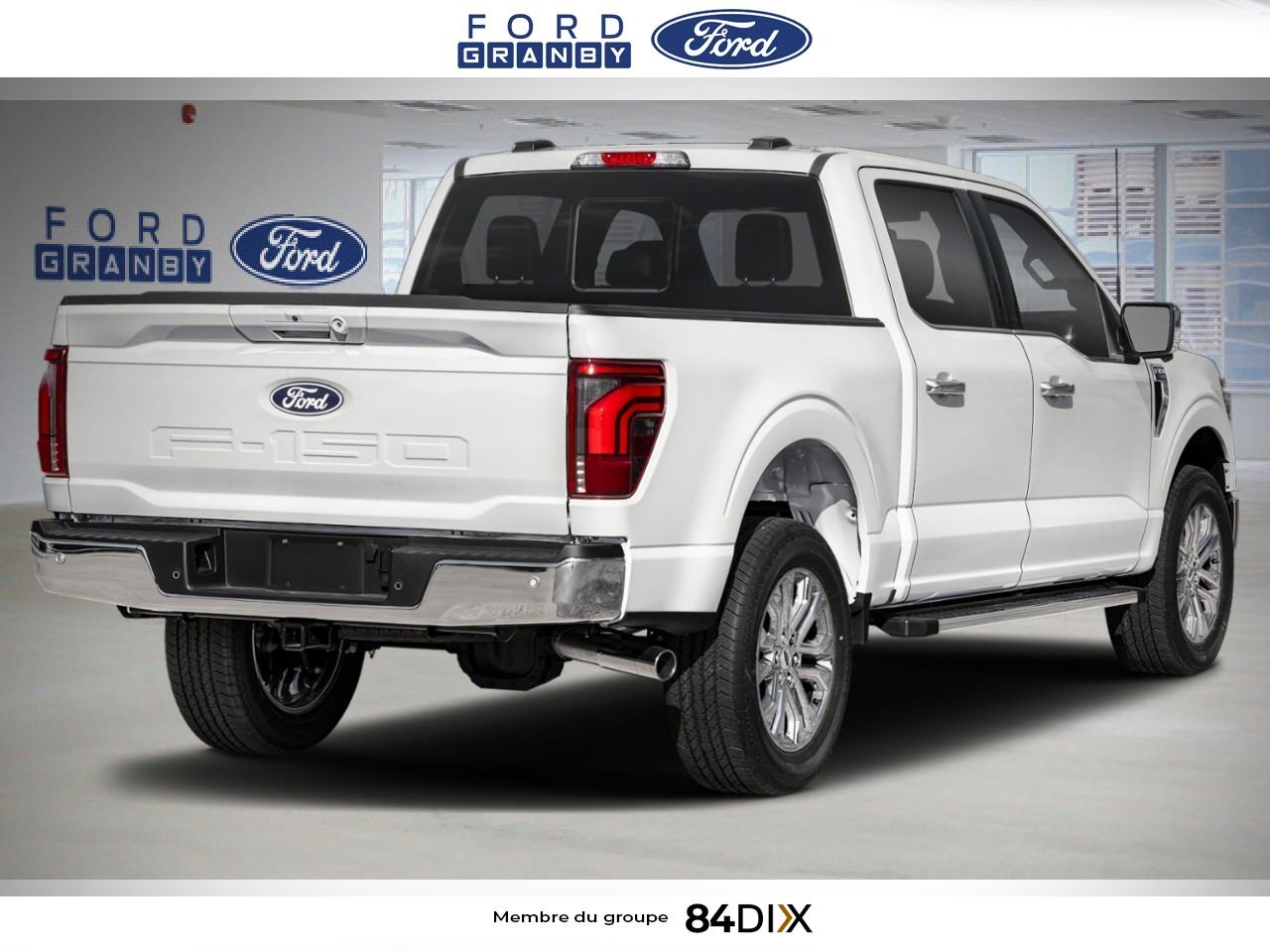 Ford F-150 2026 Blanc Granby - photo #2