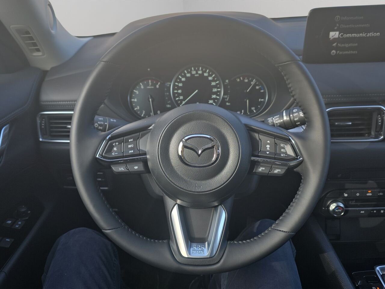 2025 Mazda CX-5 Gs, awd, Toit ouvrant, volant et rétroviseurs chauffants, hayon électrique Soul Red Crystal Metallic Val-David - photo #8