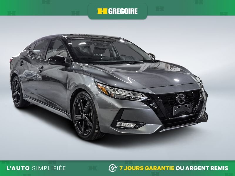 Nissan Sentra 822346 | SR * Mag * Toit * Caméra * Carplay * 2023 Gris Laval - photo #0