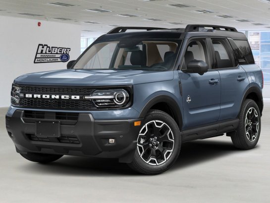 Ford Bronco Sport 2025 2025 Gris azur métallisé trois couches