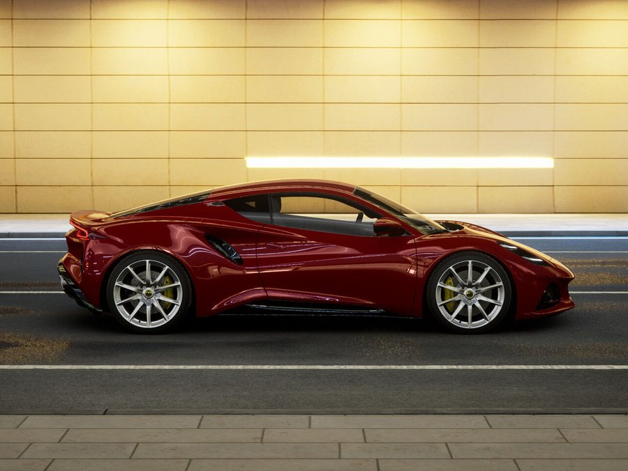 Lotus Emira 2025 2025 Magma Red