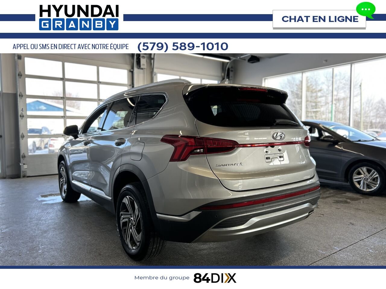 Hyundai Santa Fe 2022 Argent Granby - photo #4