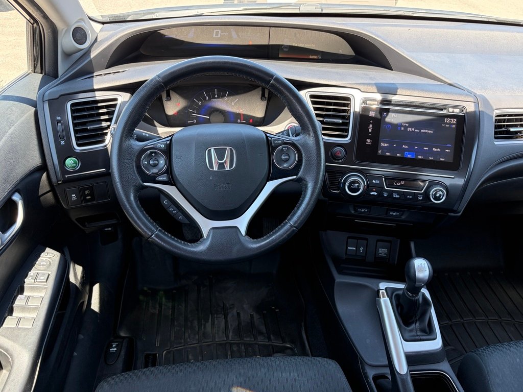 2015 Honda Civic Sedan Black Gatineau - photo #13