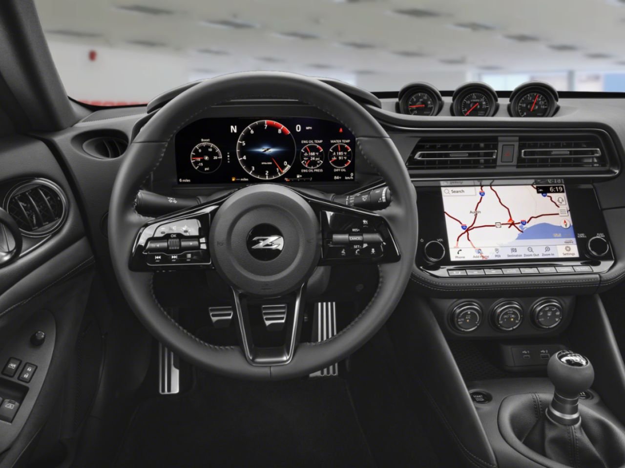 2026 NISSAN Z Pearl White TriCoat/Super Black Saint-Georges - photo #4