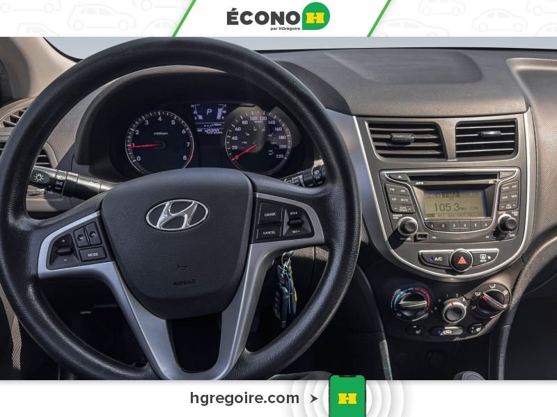 2013 Hyundai Accent White Laval - photo #17