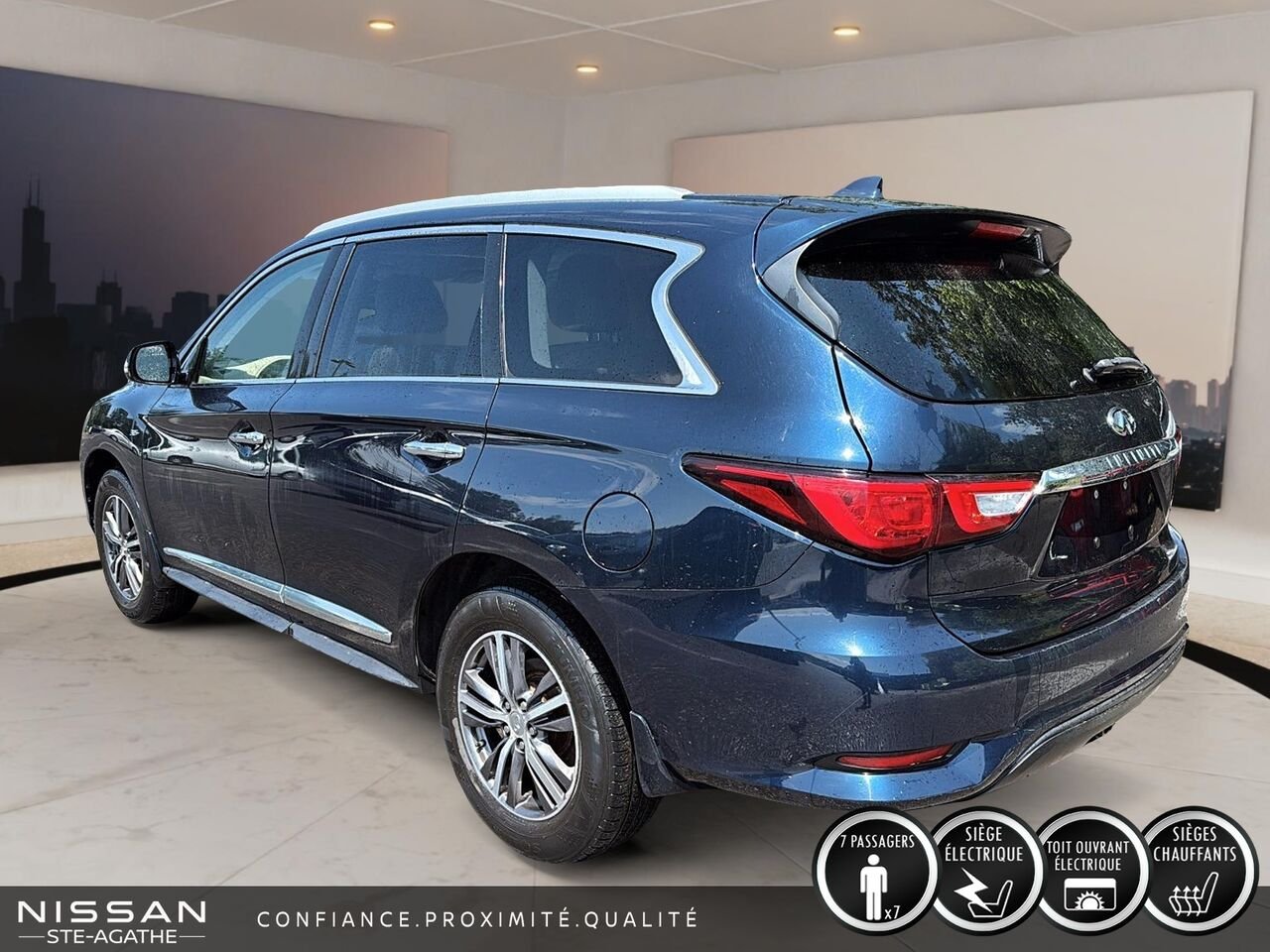 2018 INFINITI QX60 TI Blue Saint-Jérôme - photo #4