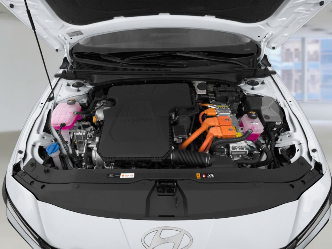 2026 HYUNDAI Elantra Hybrid Atlas White Gatineau - photo #4