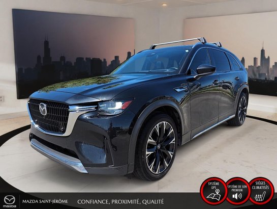 2024 Mazda CX-90 hybride rechargeable GT | TOIT OUVRANT | CUIR | AWD | Black