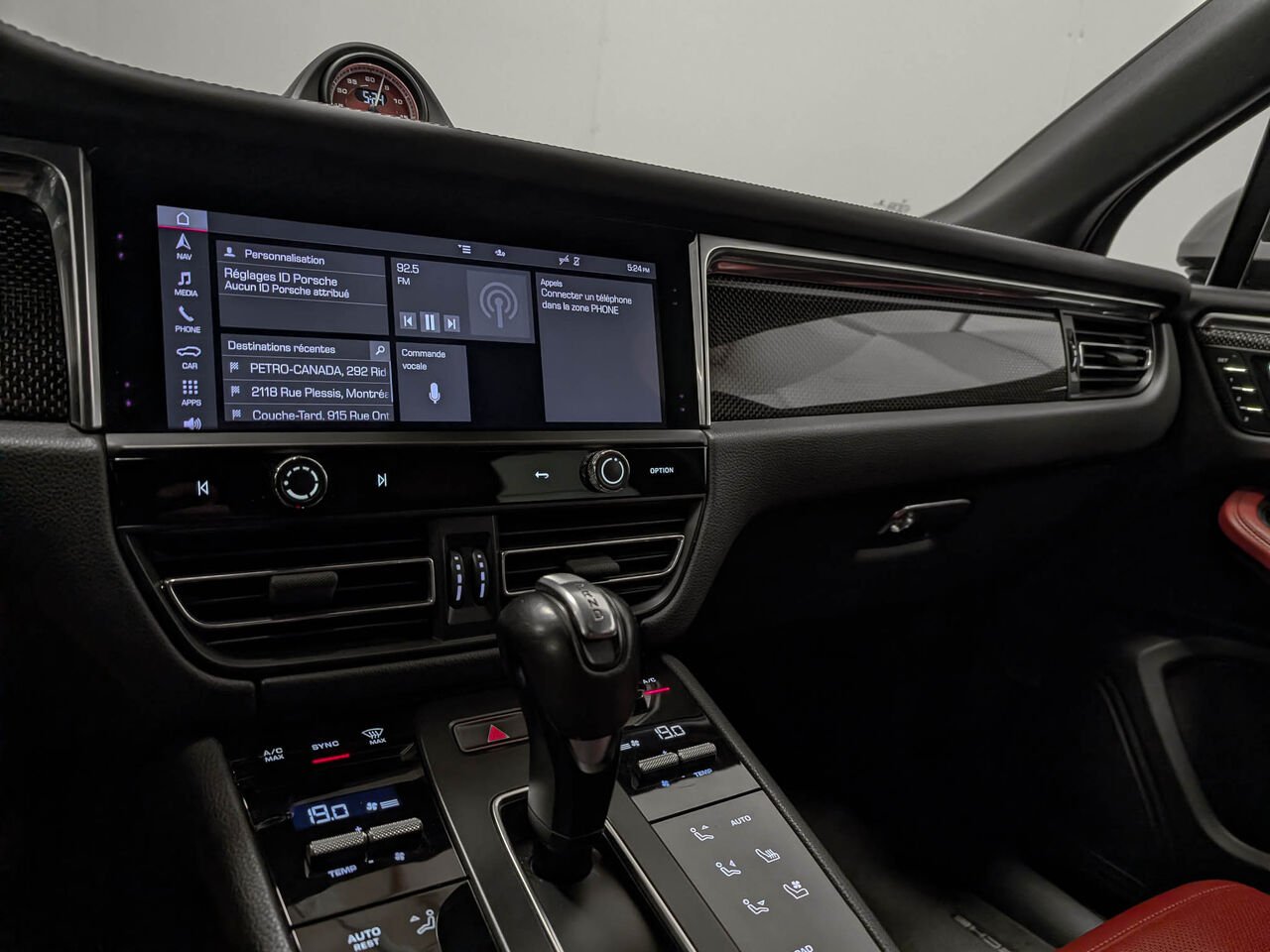 Porsche MACAN GTS Option Sport Exhaust Roues 21" Carbon Fiber 2023 Gris Sherbrooke - photo #23