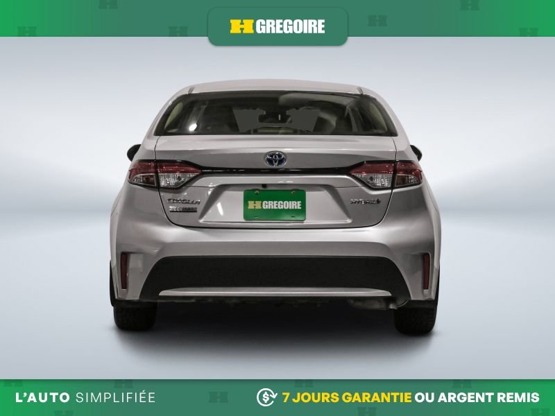 Toyota Corolla R3609 | HYBRID W/LI BATTERY CAMERA SIEGES CHAUFFANTS 2022 Argent Laval - photo #7