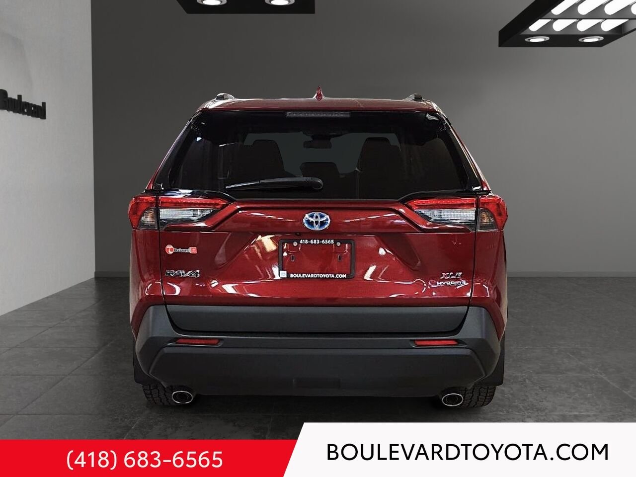 Toyota RAV4 98232A-52 | HYBRIDE XLE, AWD 2021 Rouge Québec - photo #4