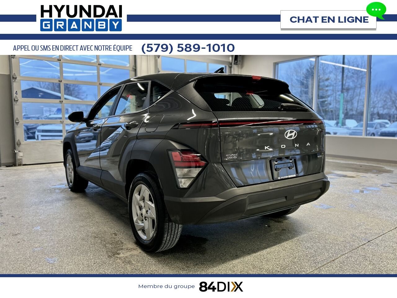 Hyundai Kona 2024 Gris Granby - photo #4