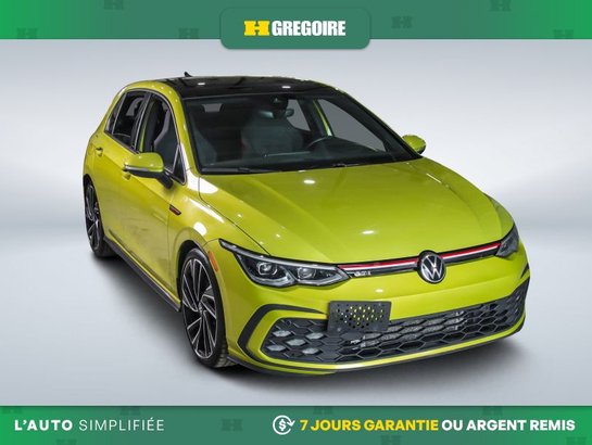2022 Volkswagen Golf GTI 2022 Yellow