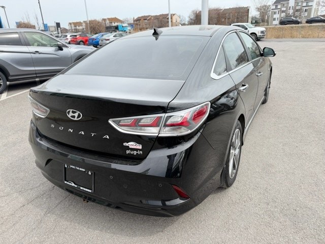 2019 Hyundai Sonata hybride rechargeable ULTIMATE HYBRIDE RECHARGEABLE/PLUG-IN-CUIR Black