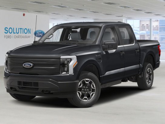 2025 Ford F-150 Lightning F-150 LIGHTNING Agate Black Metallic