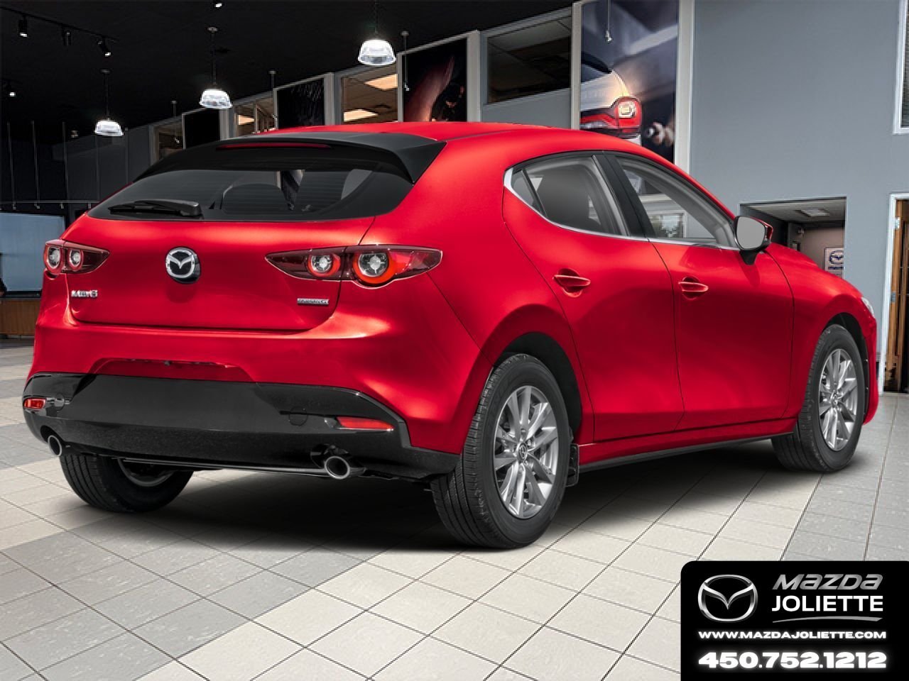 2026 MAZDA Mazda3 Sport Soul Red Crystal Metallic Notre-Dame-des-Prairies - photo #1