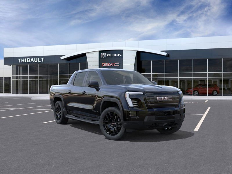 2026 GMC Sierra EV Élévation cabine multiplace 4RMe à autonomie prolongée Onyx Black Sherbrooke - photo #0