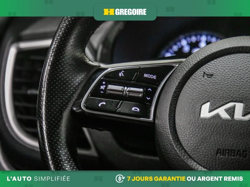 Kia Seltos 720583A | SX Turbo AWD AUTO AC CUIR TOIT NAV MAGS CAM RECUL 2023 Gris Laval - photo #20