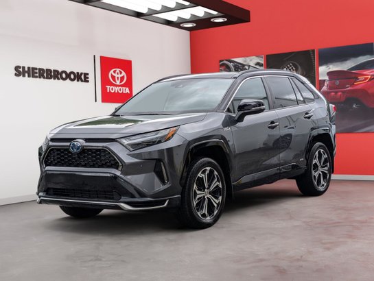 2024 Toyota RAV4 Prime 2024 Magnetic Grey Metallic with Black Roof