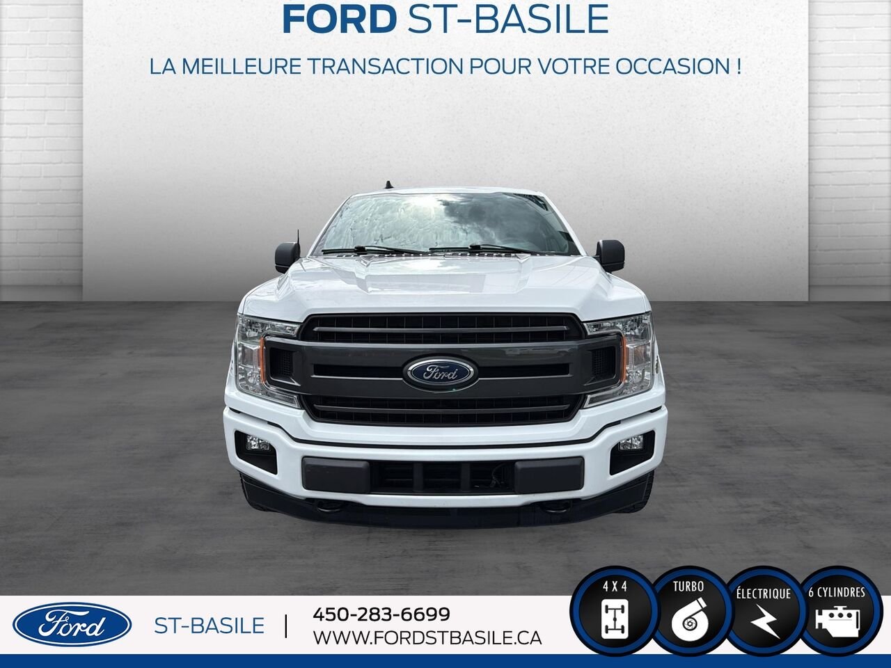 Ford F-150 2020 Blanc Saint-Basile-le-Grand - photo #10