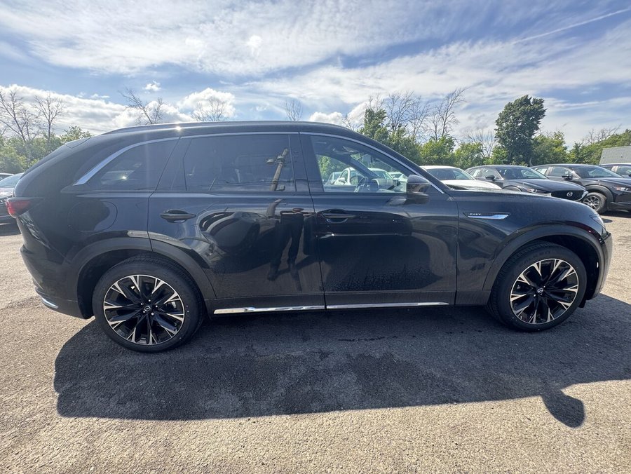 MAZDA CX-90 hybride rechargeable GT TI 2026 Noir de jais mica