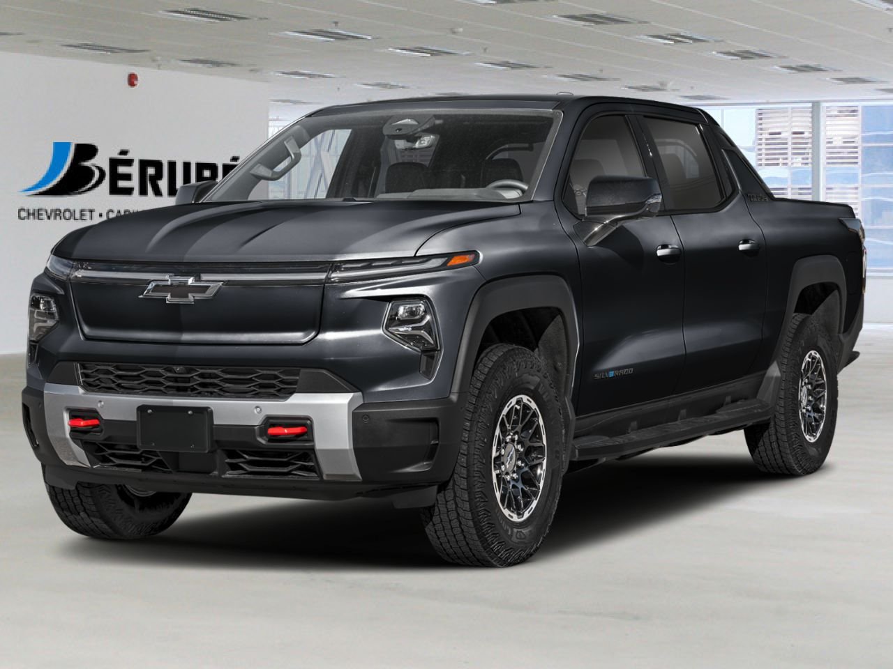 2026 CHEVROLET Silverado EV SILVERADO EV CREW CAB e4WD TRAIL BOSS SHORT BOX EXTENDED RANGE (2TR) BLACK Rivière-du-Loup - photo #0