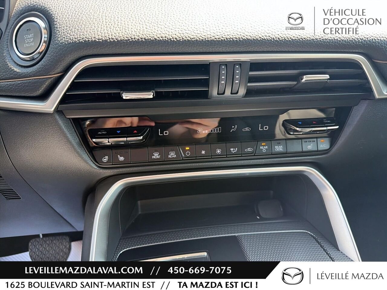 Mazda CX-90 hybride léger GT TI 2024 gray Laval - photo #13