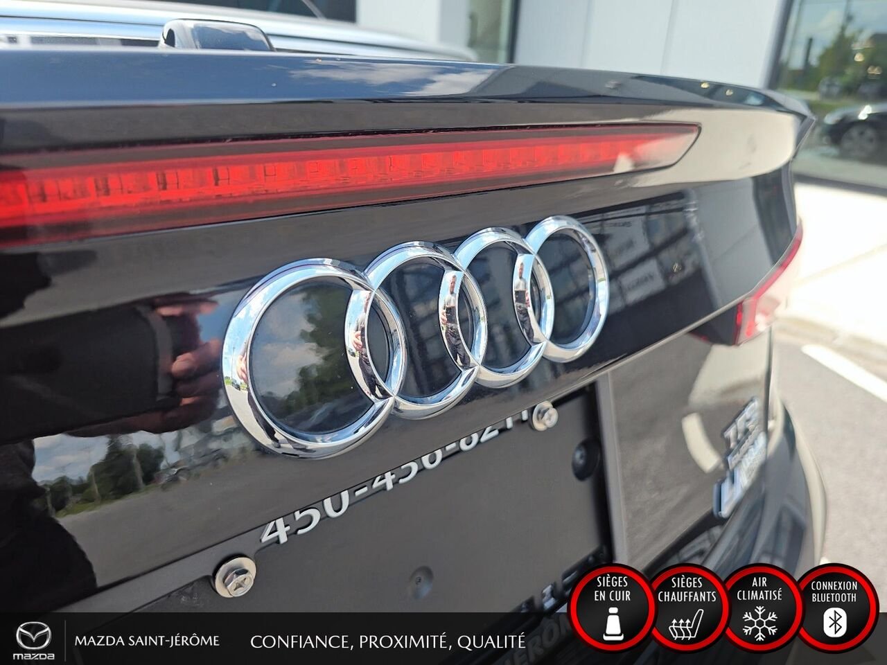 2017 Audi A3 Cabriolet | 2.0T | QUATTRO | CLEAN CARFAX | Black Saint-Jérôme - photo #7