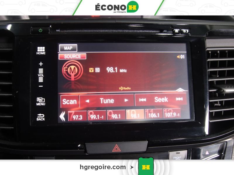 Honda Accord 729588 | TOURING COUPE CUIR TOIT MAGS BLUETOOTH 2016 Blanc Laval - photo #9
