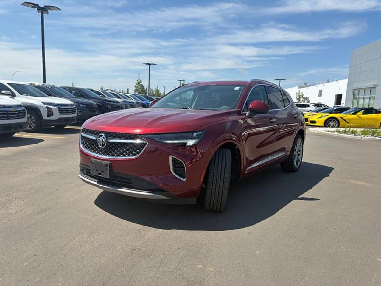 2022 Buick Envision AWD 4dr Avenir Red Sherwood Park - photo #2