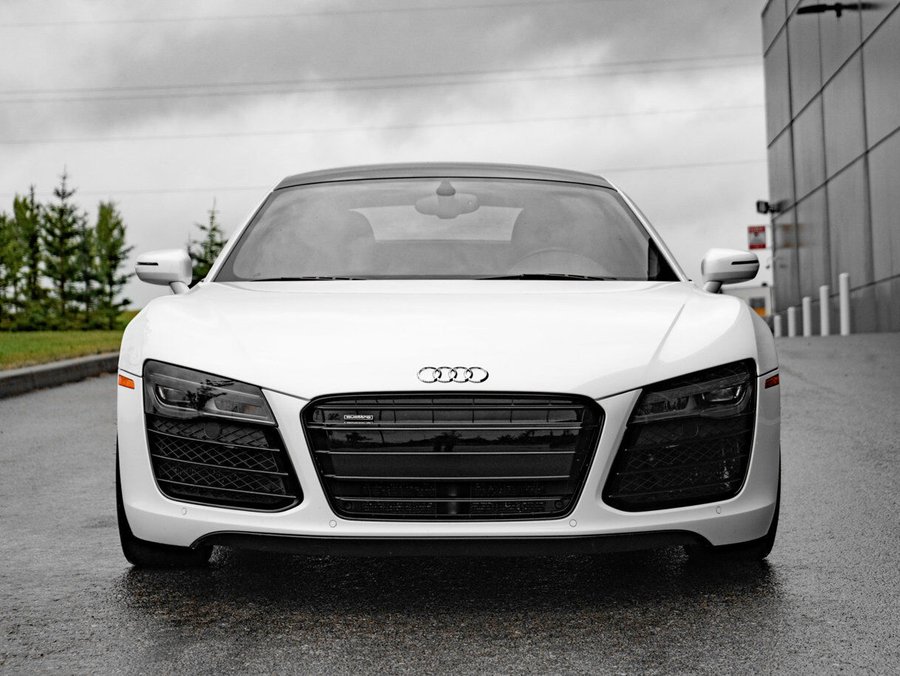 2015 Audi R8 2015 White