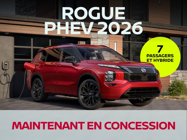 Nissan blainville Accueil juin Rogue PHEV