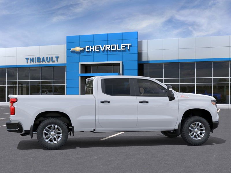 CHEVROLET SILVERADO 1500 WT cabine multiplace 4RM 147 po 2026 Blanc