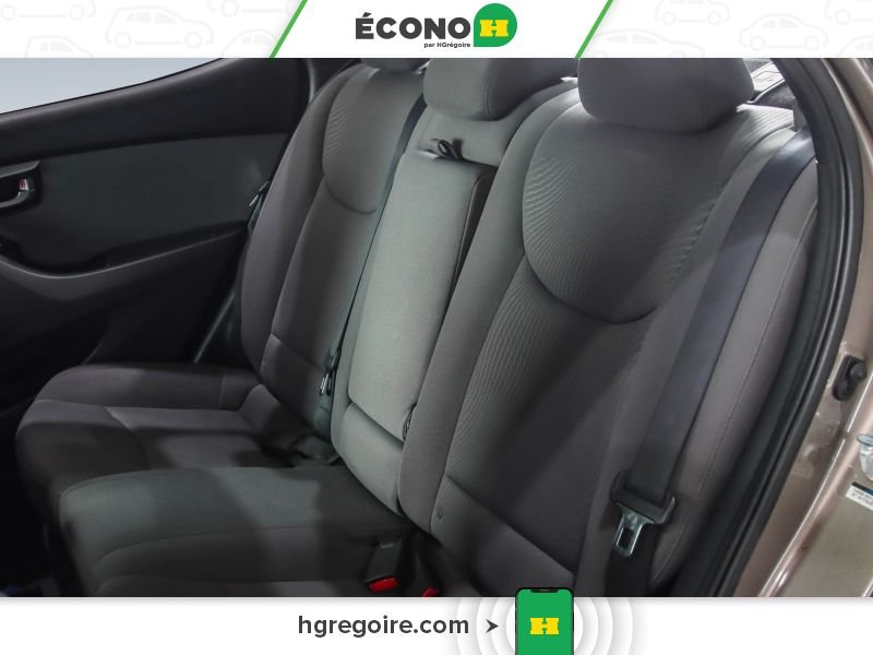 Hyundai Elantra 730686 | L+ AUTO A/C GR ELECT 2016 Gris Laval - photo #9