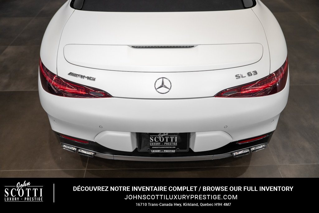 2022 Mercedes-Benz SL SL 63 AMG roadster White Kirkland - photo #8